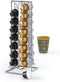 Five® RVS Cuphouder - Capsulehouder voor 32 Nespresso Cups - Zilverkleurig