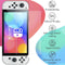 imoshion Screenprotector geschikt voor de Nintendo Switch OLED - Nintendo Switch Accessoires - Gehard Glas, Anti Vingerafdruk Coating, Krasbestendig en UV Werend