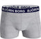 Björn Borg Cotton Stretch - Boxershort - Set van 7 - Maat 110-116 - Blauw/Zwart/Grijs (7 stuks)