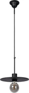 Atmooz - Hanglamp Jacob - Industrieel - Woonkamer / Slaapkamer / Eetkamer - Plafondlamp - Zwart - Hoogte 130cm - Metaal