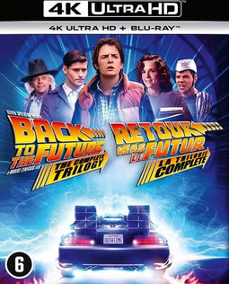 Back To The Future Trilogy - 4K Ultra HD Blu-ray - 3 films + bonusdisc