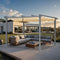 Angel Living Aluminium Pergola 3 x 3 m - Intrekbaar Dak - Water- & UV-bestendig - Beige