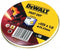 DeWalt DT3507 Doorslijpschijf - 125 x 22,23 x 1,0mm - RVS - inox (10st)