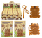 Capybara magneetbord 9 x 7 cm. 4762
