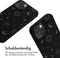 iMoshion Hoesje Geschikt voor iPhone 14 Hoesje Met Koord - iMoshion Siliconen design hoesje met koord - Zwart / Sky Black