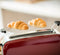 Russell Hobbs Colours Plus+ 21391-56 - Broodrooster - Extra lange sleuven en hoge lift - Rood