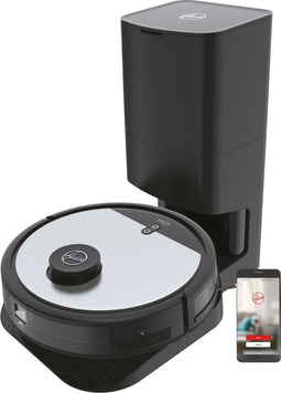 Hoover HG550DP 011 - Robotstofzuiger - LIDAR navigatie en automatische stofafvoer - Grijs