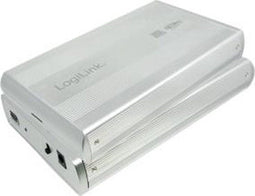 LogiLink UA0107A - Opslagbehuizing 3.5 inch - USB 3.0 - Zilver