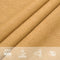 vidaXL - Zonnezeil - 160 - g/m² - rechthoekig - 2x3,5 - m - HDPE - zandkleurig
