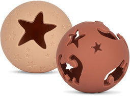 Konges Sløjd Speelballen - Rosesand Mix - Set van 2