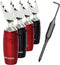 Audioquest Spade 500 - Spade Plug - Incompleet zonder schroevendraaier - Zilver (4 set)