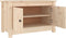 vidaXL - Schoenenkast - 70x38x45,5 - cm - massief - grenenhout - grijs
