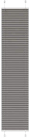 vidaXL - Plissé - rolgordijn - 40x200 - cm - stofbreedte - 39,4 - cm - antraciet