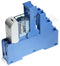 Finder 48.52.7.024.0050 Relaismodule Nominale spanning: 24 V/DC Schakelstroom (max.): 8 A 2x wisselcontact 1 stuk(s)
