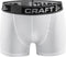 Craft Greatness Boxer 3-inch - Sportbroek - Heren - S - White/Black
