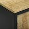 vidaXL - Sideboard - 100x35x70 - cm - Massief - Hout - Ruw - Mango