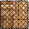 vidaXL - Terrastegels - 10 - st - 30x30 - cm - massief - teakhout
