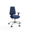 Piqueras y Crespo B1D056G - Bureaustoel - Verstelbare hoogte draaiend met armleuning - Marineblauw