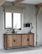 DTP Home Dresser Beam No.1, 4 doors,90x190x47 cm, recycled teakwood