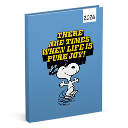 Lannoo Agenda (2026) - Agenda - Compact formaat 110x150mm - Peanuts 'Life Is Pure Joy'