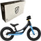 Rebel Kidz Loopfiets - Loopfiets - 12 Inch - Zwart/Blauw