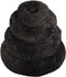 District 70 FUZZ - Hondenmand Zacht Pluche - Donutvorm - Lichtgrijs - Ø 80 cm (L)