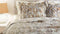 Heckett & Lane Lewis - Dekbedovertrek - Lits-jumeaux - 240x200/220 cm + 2 kussenslopen 60x70 cm - Shimmer Gold