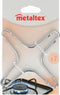 Metaltex - Gaspitverkleiner Set - 2 Stuks - Verchroomd Staal