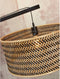 GOOD&MOJO Vloerlamp Java - Bamboe Zwart/Naturel - 175x50x207cm - Modern - Staande lampen voor Woonkamer - Slaapkamer