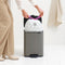 Brabantia Bo Pedaalemmer - 12 liter - Soft-close - Platinum