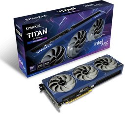 Sparkle Intel Arc B580 TITAN OC - Videokaart - 12GB GDDR6 - PCIe 4.0 - Ray Tracing - 1440p/4K gaming