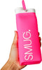 SMUG Opvouwbare Waterfles - Drinkfles voor Volwassenen en Kinderen - Roze - 600ML