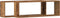 vidaXL - Wandplank - Set - van - 2 - Oude - hout - Engineered - hout - 80 - x - 15 - x - 26 - cm