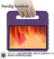 iMoshion Tablet Hoes Kinderen Geschikt voor Samsung Galaxy Tab A7 - iMoshion Kidsproof Backcover met handvat - Paars