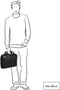 The Chesterfield Brand Calvi - Unisex - Laptoptas - Zwart - 8.6 L