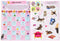 Rebo Productions Stickerboek Poesjes Dierenvriendjes 21 Cm