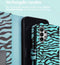 iMoshion Hoesje Geschikt voor Samsung Galaxy A32 (5G) Hoesje Met Pasjeshouder - iMoshion Design Bookcase smartphone - Meerkleurig / Black Blue Stripes