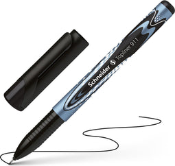 Schneider fineliner - Topliner 911 - navulbaar - schrijfbreedte 0,4mm - zwart - S-9111