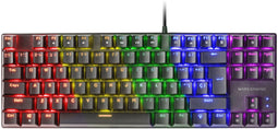 Mars Gaming MK80 - Mechanisch Toetsenbord TKL - Blue Switch - Qwerty ES - Zwart