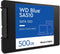Western Digital Blue SA510 - Interne SSD - 500GB - 2.5 Inch - SATA III - Leessnelheid 560 MB/s - Schrijfsnelheid 510 MB/s