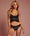 Hunkemöller Brazilian Lingerie - Kant en mesh - Zwart - maat L