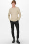 ONLY & SONS ONSPANTER 12 STRUC CREW KNIT NOOS - Heren Trui - Gebreid - Maat S