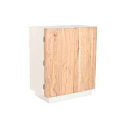Flessenrek Home ESPRIT Wit Natuurlijk 85 x 50 x 100 cm