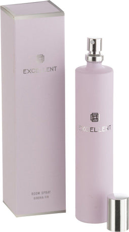 J-Line huisparfum Excellent - Siberia Fir - glas - lila