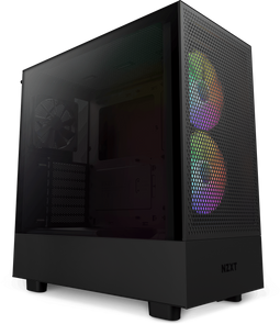 NZXT H5 Flow RGB (2023) - Tower Behuizing - Gehard Glas - Zwart