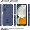 iMoshion Hoesje Geschikt voor Samsung Galaxy A05s Hoesje Siliconen - iMoshion Rugged Shield Backcover - Donkerblauw