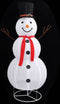 vidaXL - Sneeuwpop - LED - 180 cm - 8 lichteffecten - wit