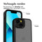 Accezz iPhone 13 - Rugged Backcover - Schokabsorberend - Zwart