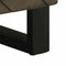 vidaXL - Nachtkastje - 40x33x46 - cm - massief - mangohout - zwart