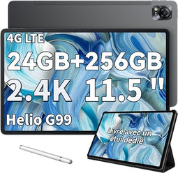 Tablet - 11.5 inch Ultra Wide - Pro- Android 13 - Krachtige Tablet met 5G WiFi en Meer - Inclusief Hoes en Pen
